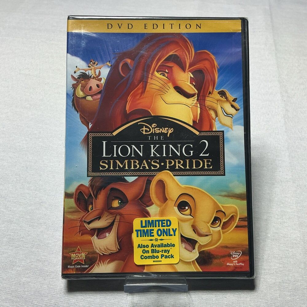 The Lion King II: Simba's Pride [DVD] Widescreen - 2012, Disney - Brand New